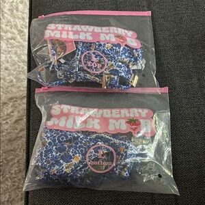 Strawberry Milk Mob Blue Underwear Accessories